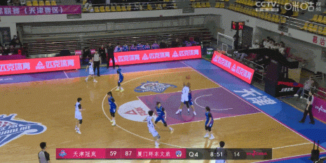 WCBA战报|历史最高得分圆满收官!厦门环东文旅客场双杀天津